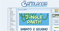 Desktop Screenshot of gattolandia.org